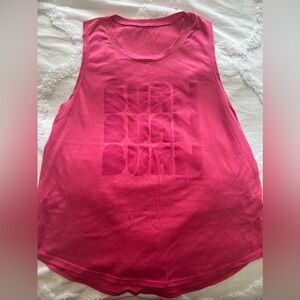 Burn Boot Camp tank top. Size 2XL but fits more like an XL.